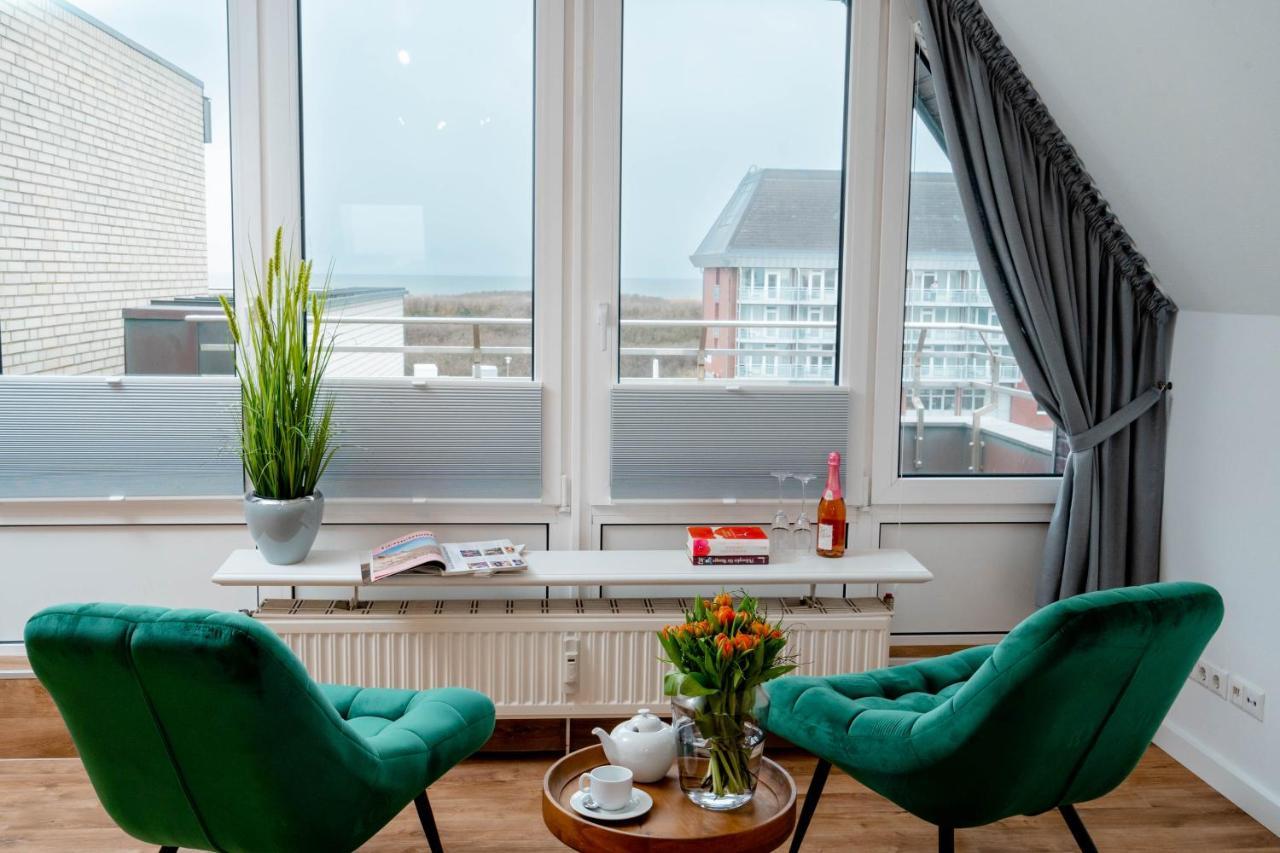 Penthouse Mit Meerblick Westerland Esterno foto