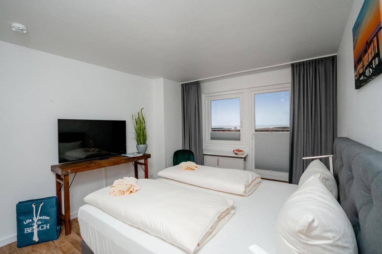 Penthouse Mit Meerblick Westerland Esterno foto