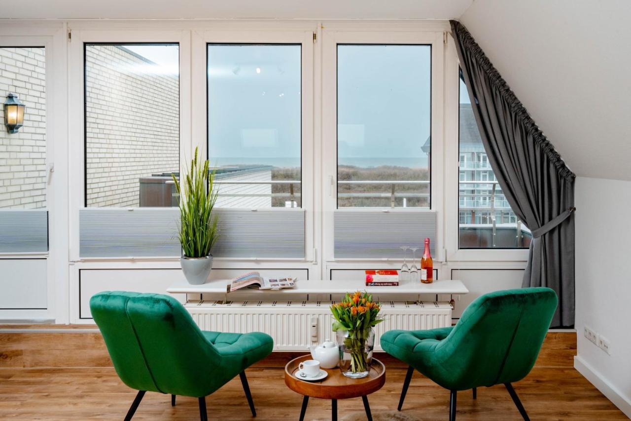 Penthouse Mit Meerblick Westerland Esterno foto